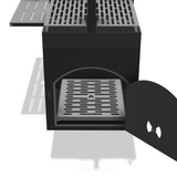 Smoker with Santa Maria Grill DXF & Blueprints