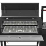 Smoker with Santa Maria Grill DXF & Blueprints