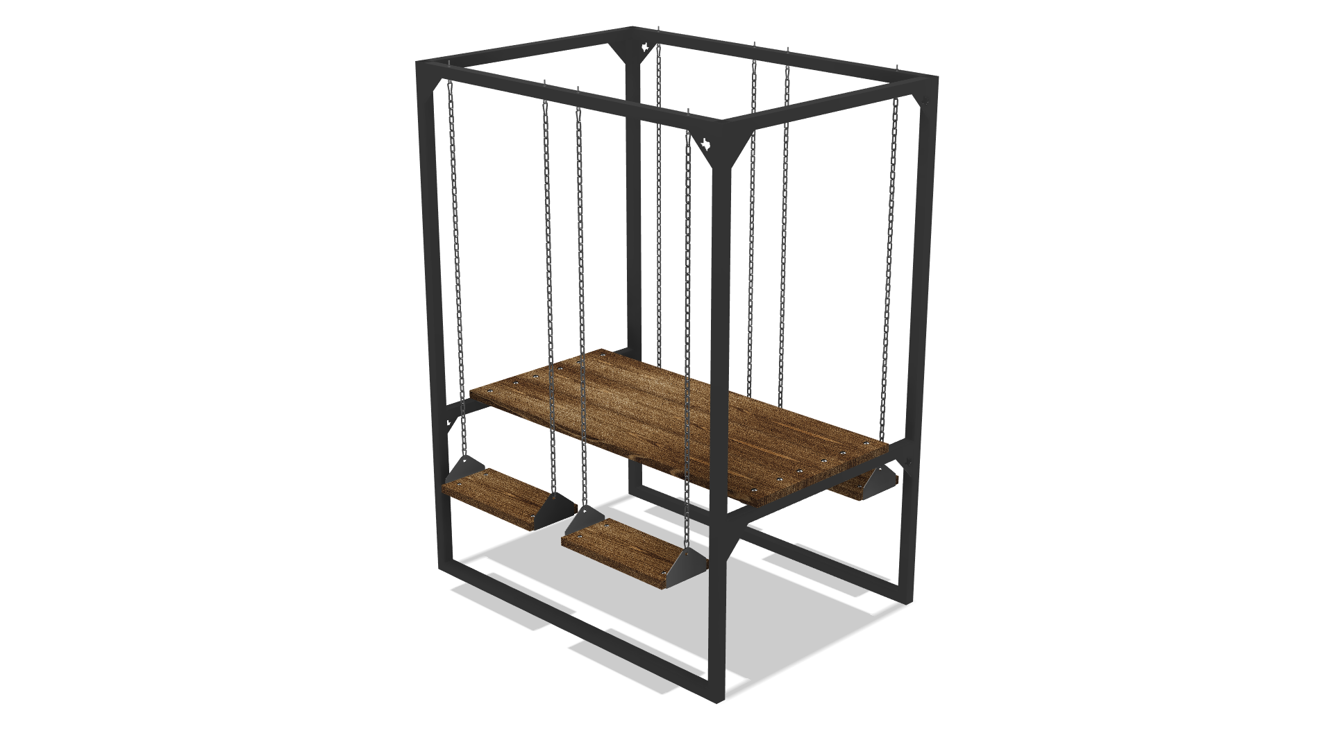 Swinging Picnic Table DXF & Blueprints