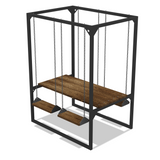 Swinging Picnic Table DXF & Blueprints