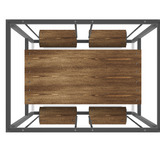 Swinging Picnic Table DXF & Blueprints