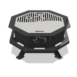 Texas Octagon Fire Pit DXF & Blueprints