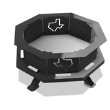 Texas Octagon Fire Pit DXF & Blueprints