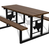 Texas Picnic Table DXF & Blueprints
