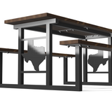 Texas Picnic Table DXF & Blueprints