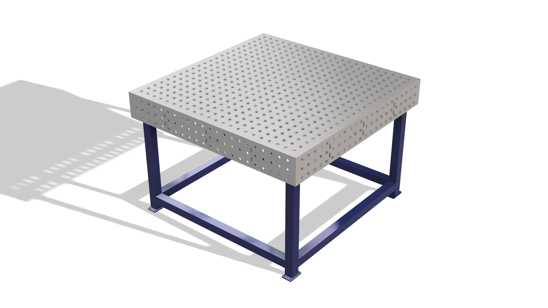 Welding Table DXF & Blueprints
