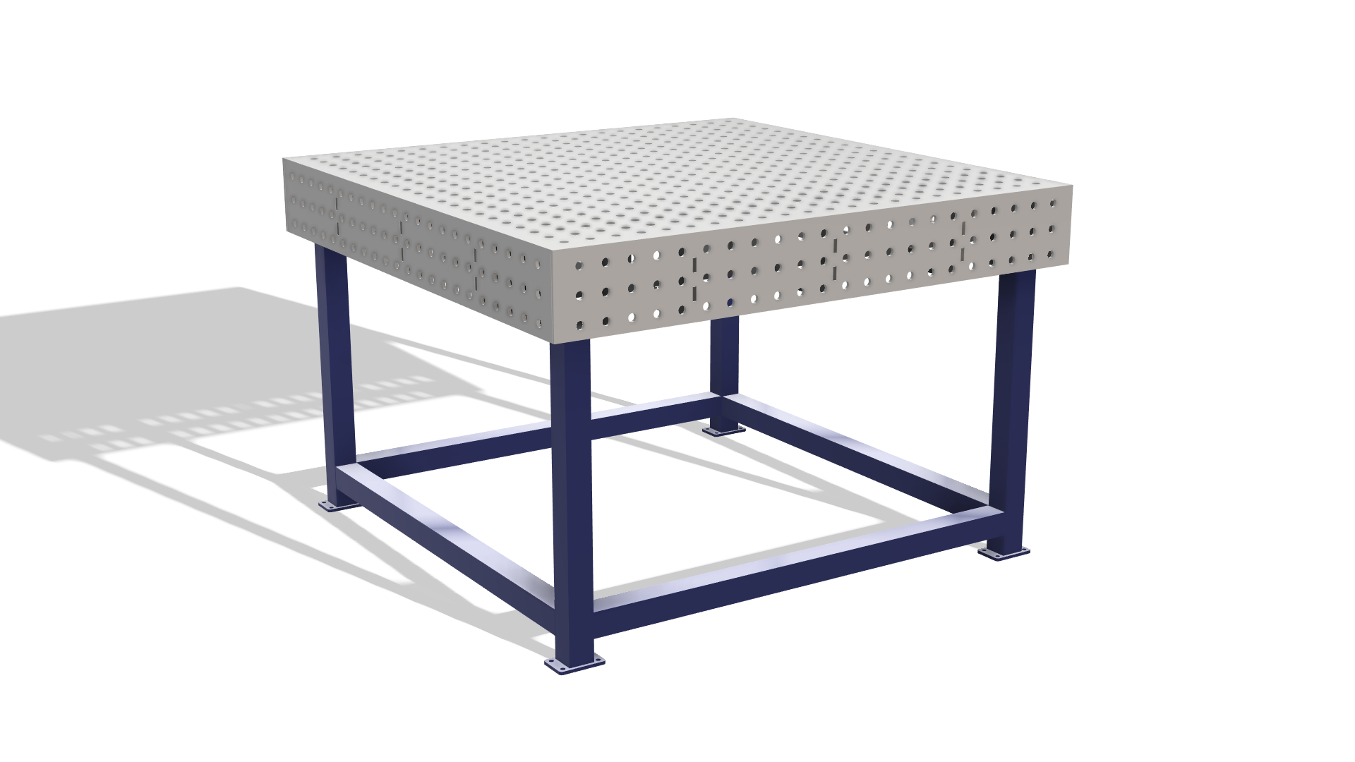 Welding Table DXF & Blueprints