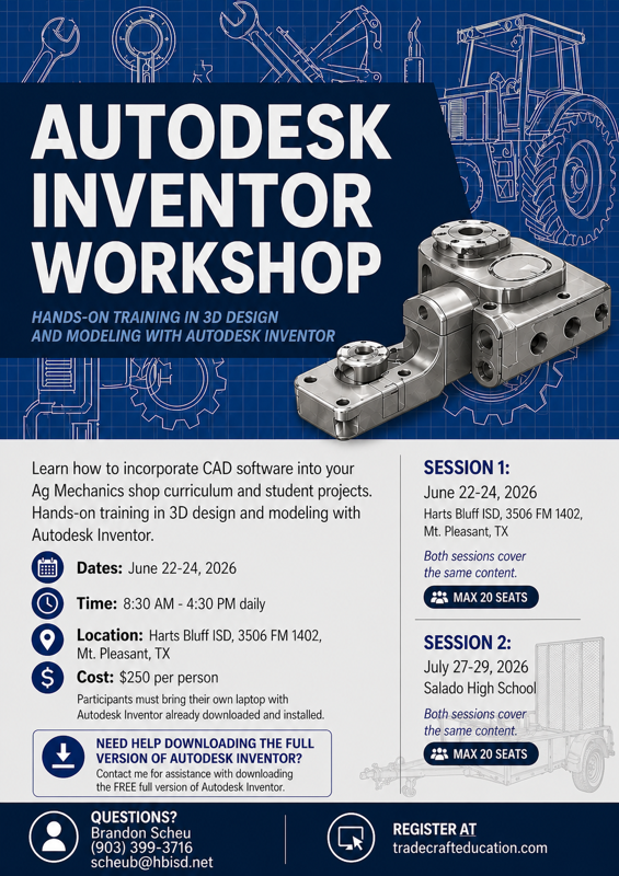 Autodesk Inventor Workshop - Session 1